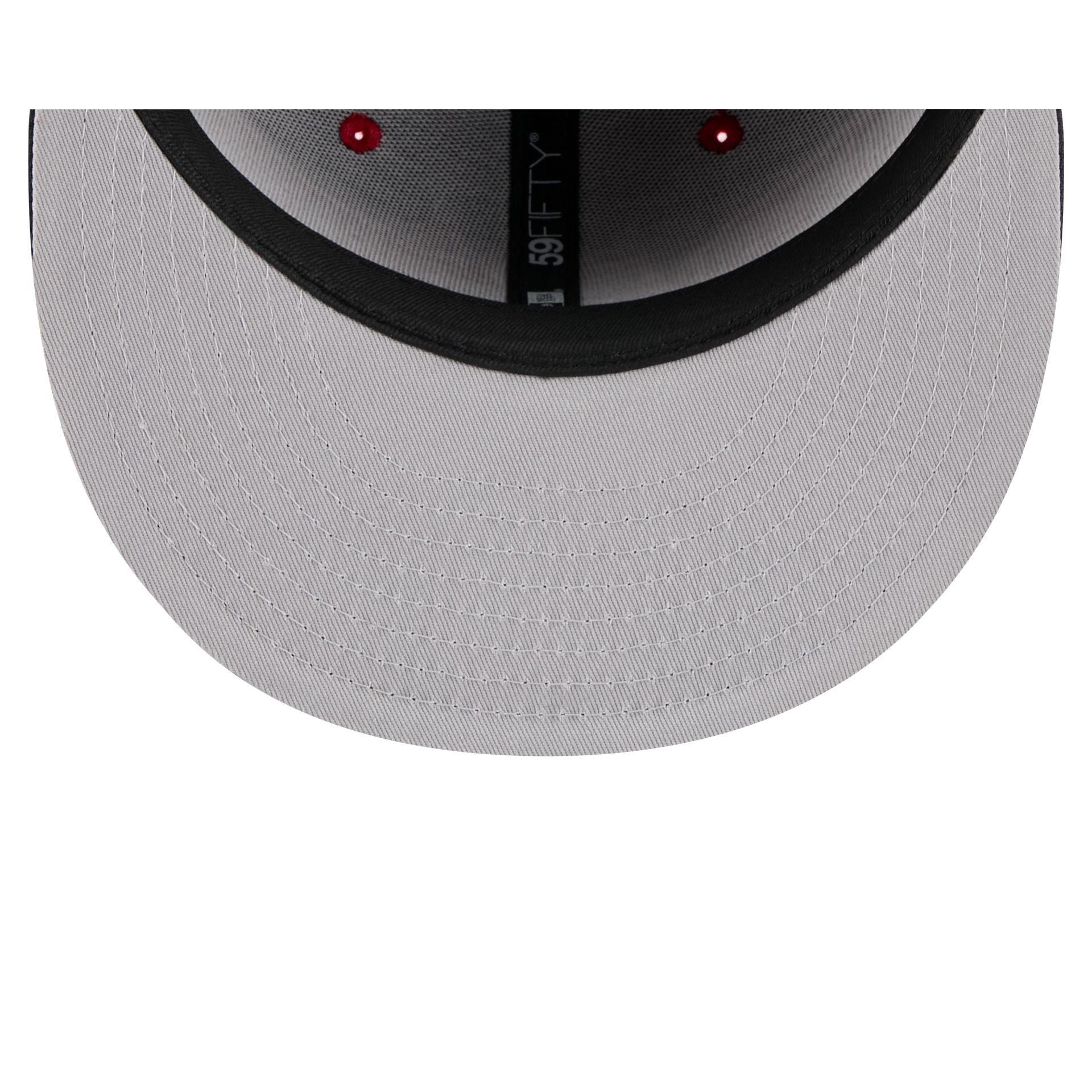 Atlanta Braves Bold Satin 59FIFTY Fitted Hat