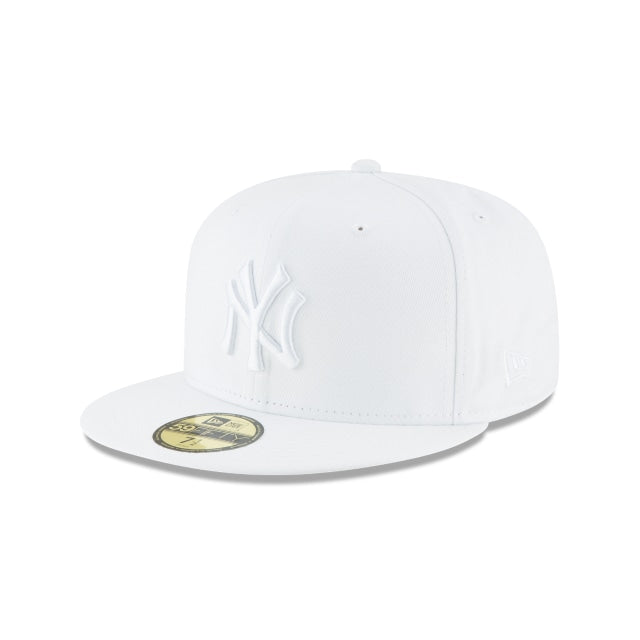 New York Yankees Whiteout Basic 59FIFTY Fitted Hat