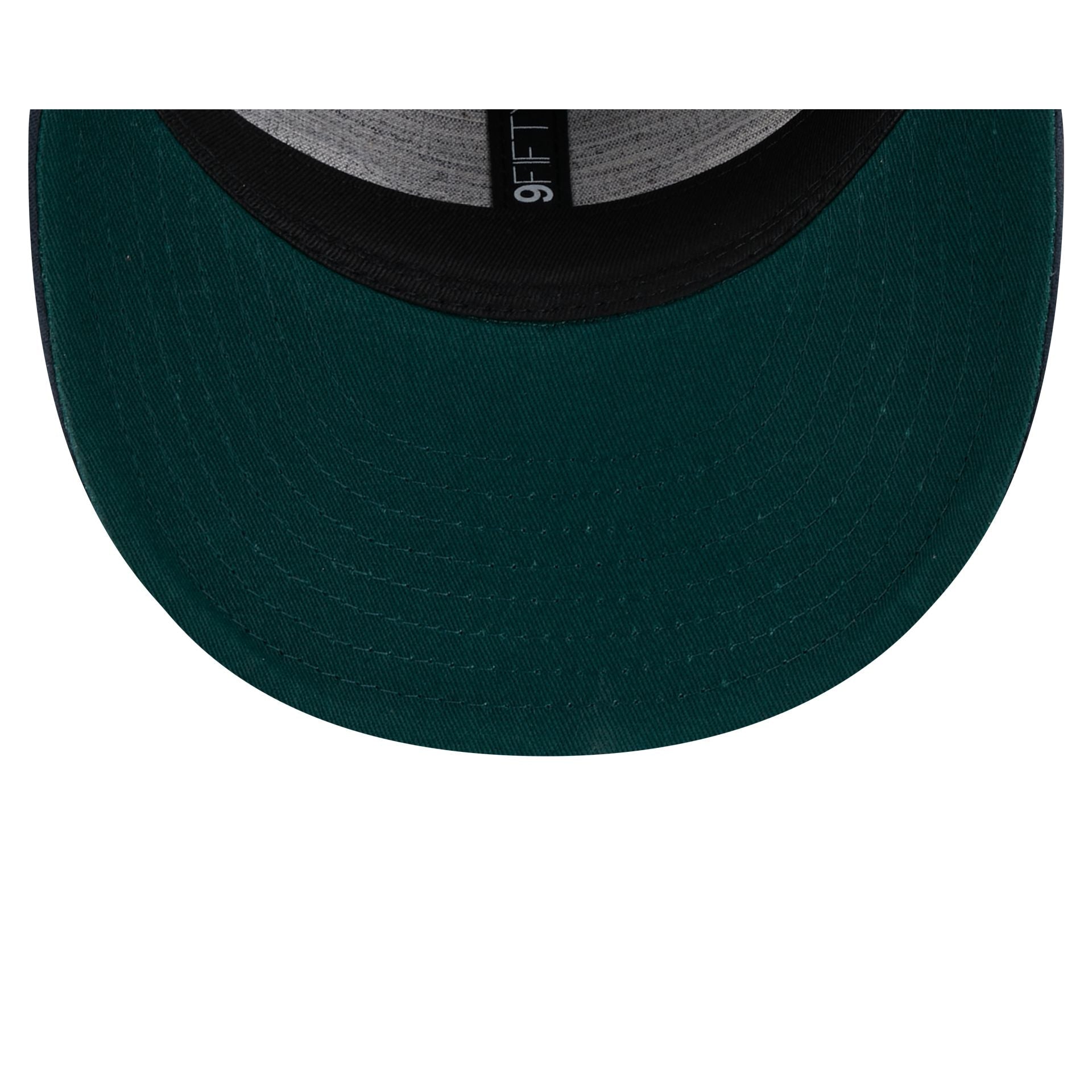 Atlanta Braves Canvas Felt Retro Crown 9FIFTY Strapback Hat