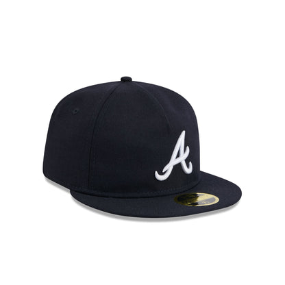 Atlanta Braves Boho Wool Retro Crown 59FIFTY Fitted Hat