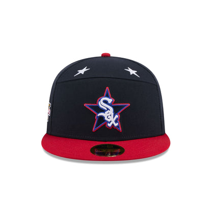 Chicago White Sox 2025 All-Star Game Workout Split Panel 59FIFTY Fitted Hat