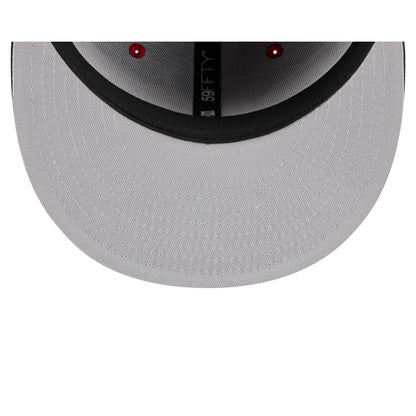 Atlanta Braves Bold Satin 59FIFTY Fitted Hat