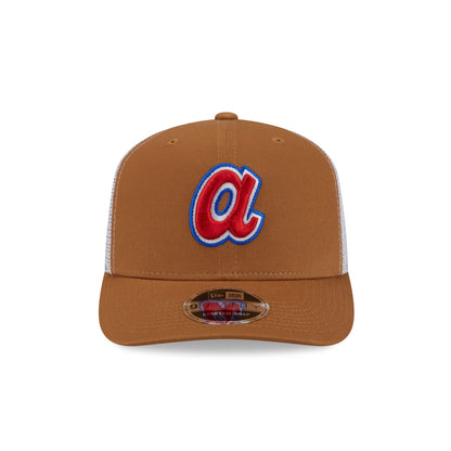 Atlanta Braves Bronze 9SEVENTY Trucker Hat