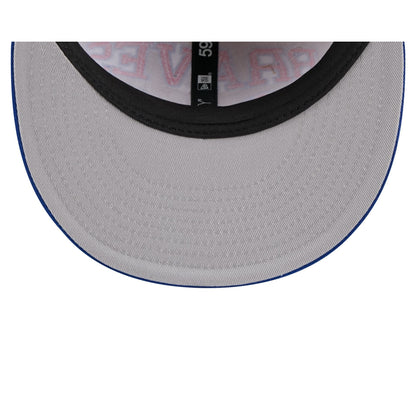 Atlanta Braves Camel Retro Crown 59FIFTY Fitted Hat