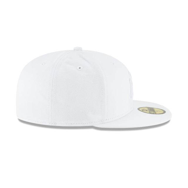 New York Yankees Whiteout Basic 59FIFTY Fitted Hat